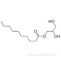 1-décanoyl-rac-glycérol CAS 26402-22-2